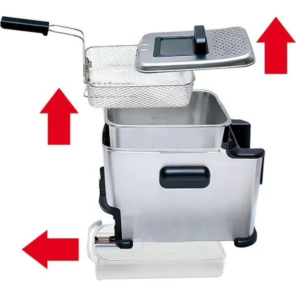 Фритюрник Tefal Oleoclean Compact 2L - Image 2